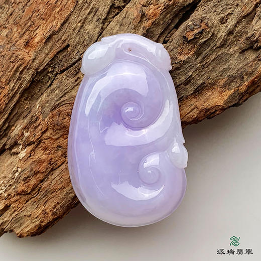 派瑞翡翠 翡翠挂件 冰糯种 绿色 商品图0