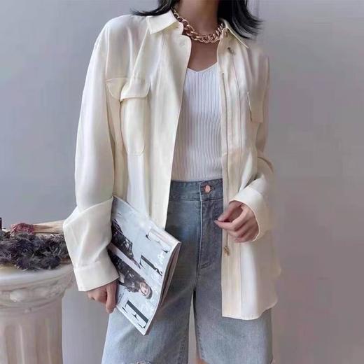 3楼阿玛施AMASS米白外罩衬衣 商品图1