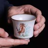 景德镇手绘茶杯纯手工汝瓷开片主人杯单只家用喝茶杯中式 商品缩略图3