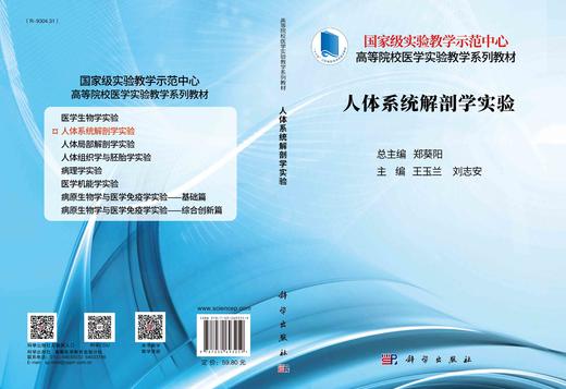 人体系统解剖学实验/王玉兰 刘志安 商品图3