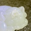和田玉（羊脂白玉）籽料挂件--财福双得70.75g 商品缩略图9