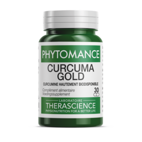 德诺海科THERASCIENCE  CURCUMA GOLD金装姜黄素胶囊30粒