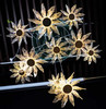 5头拉丝太阳花吊灯【运费自理】 商品缩略图0
