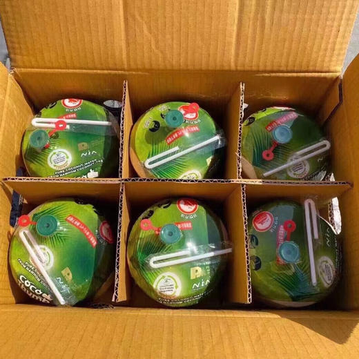 【泰国🇹🇭Coco易开椰青🥥】采自纯正Namhom椰子树🌴为了以方便的方式喝到椰汁，只需要一撕 一拉 一压即可～夏日喝起来 商品图5