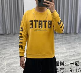 爆调组合男学生休休闲T恤9115
