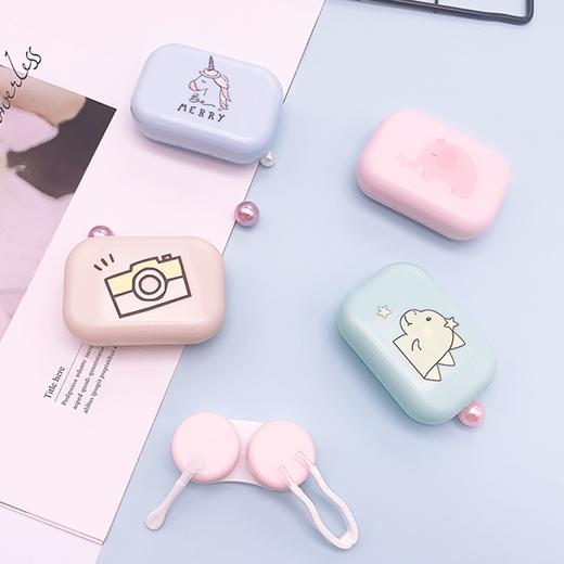 凯达新款美瞳盒隐形眼镜盒伴侣盒卡通2015 商品图2