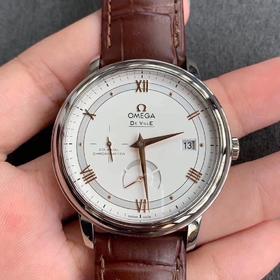 欧米茄碟飞动显系列 复制原版Cal.2627一致的六位真动能9位小秒全自动机械机芯