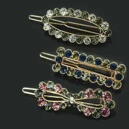 TZW-韩版顶夹发夹镶钻青蛙扣可爱刘海夹成人边夹后脑勺侧夹发