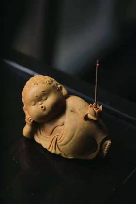 黄杨木悠哉香插