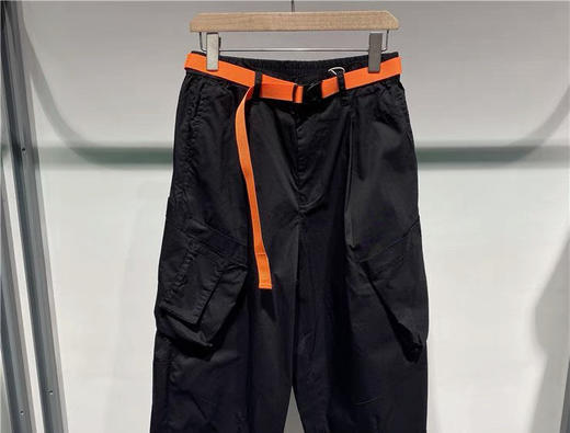 Jasonwood/坚持我的 夏季新款时尚宽松工装七分休闲裤男211118003 商品图1