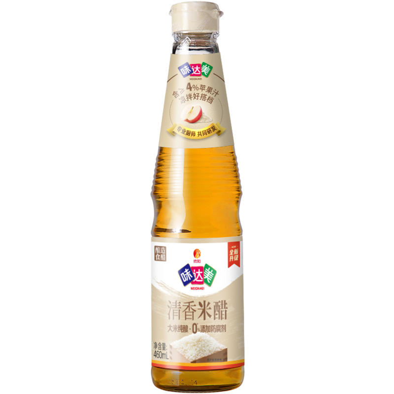 欣和 味达美 清香米醋 纯大米酿造 460ml