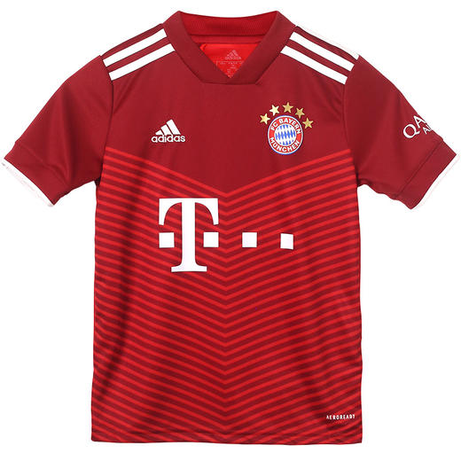ADIDAS/阿迪达斯21-22赛季拜仁主场球迷版球衣儿童款GR0490 商品图4
