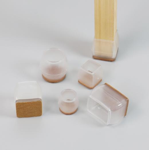 防脱加厚、静音桌椅腿套保护套 凳子桌脚硅胶套椅子脚垫3.84 商品图4