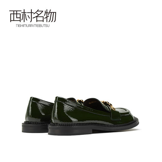 西村名物2021秋季新款英伦风JK日系玛丽珍一脚蹬休闲单鞋女X21CM33071 商品图3