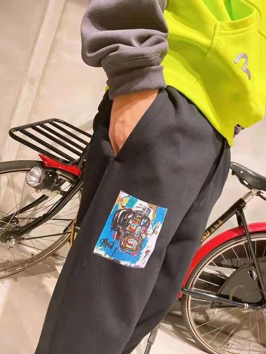 福神创意涂鸦 刺绣大金M卫裤 商品图3