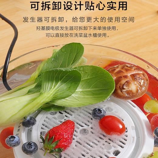 海尔果蔬净化清洗机洗菜机肉清洗消毒解毒机家用净食机除菌全自动净化去农残台式可拆卸 HJ-F720D 商品图7