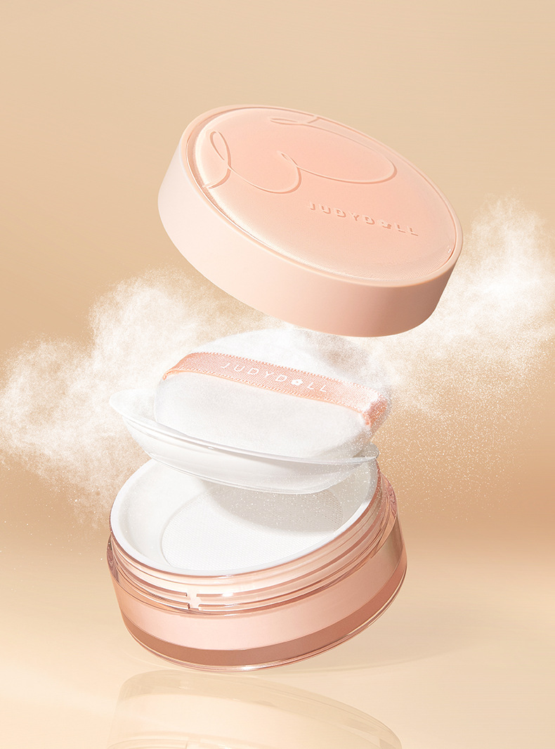 散粉judydoll橘朵泡泡玛特联名轻雾柔焦蜜粉散粉控油粉饼定妆