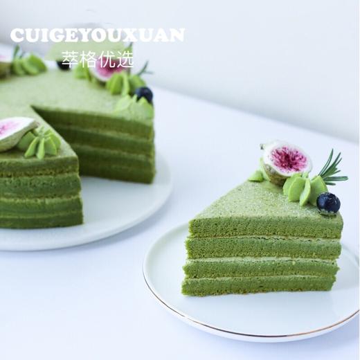 【养颜减脂】低脂低糖   动物奶油 抹茶蛋糕2磅 商品图2