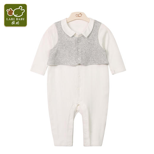 拉比-童衣类（春）D0新生志全开连体衣（配全开 商品图0