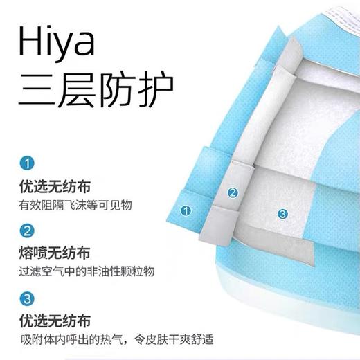一次性成人口罩/盒100个 商品图4