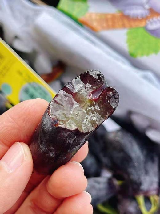 【金手指黑提】约5斤/盒，无籽，纯甜，带皮一起吃 商品图2