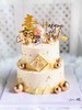 寿星里最亮的爷爷奶奶，双层加高ins简洁风寿星蛋糕 商品缩略图1