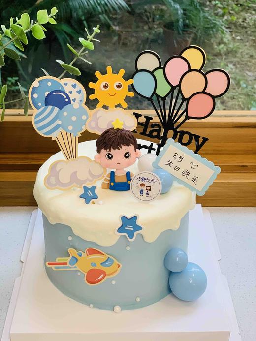 男孩奶油蛋糕 下单前请仔细阅读商品详情 商品图0