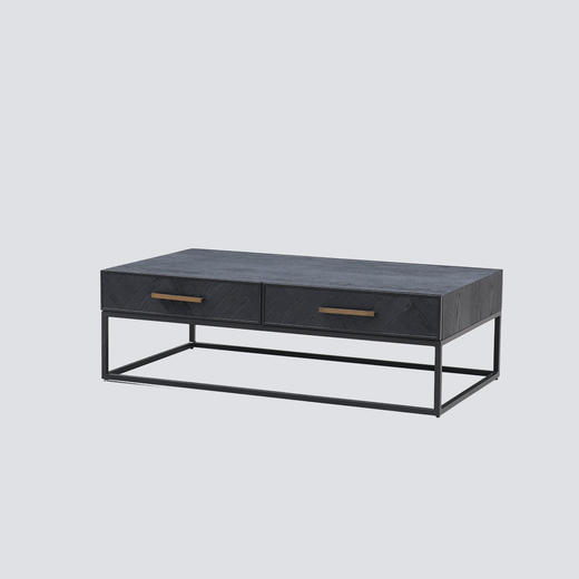 NS家居nsfurniture木制铁艺装饰柜抽屉储物茶几NSCT-HL5120-RK 商品图1