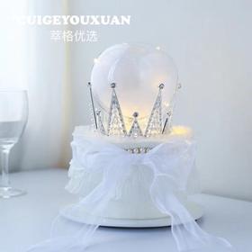 1.5磅心愿皇冠女神蛋糕