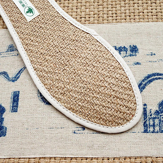 【买麻鞋，雅路人】防脚臭，雅路人亚麻鞋垫舒适柔软鞋垫 男士除臭透气亚麻鞋垫 商品图2