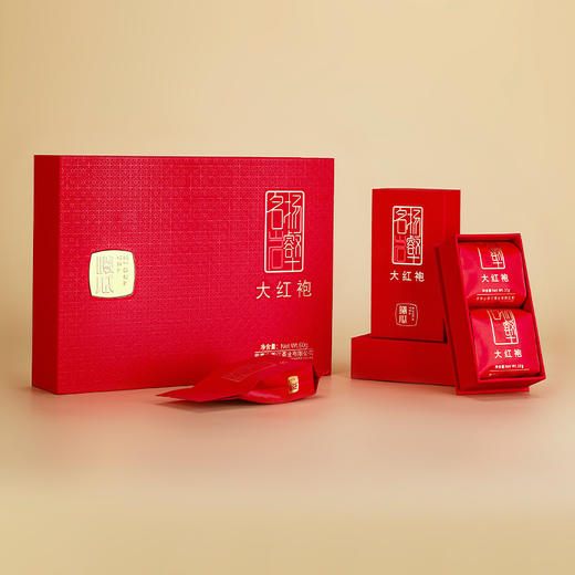 曦瓜 大红袍 名扬岩壑大红袍 武夷山正岩大红袍礼盒装60g 商品图3