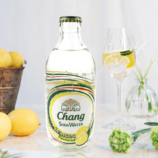 【进口钜惠】泰象柠檬苏打水325ml  源自泰国 零糖零卡 商品图0