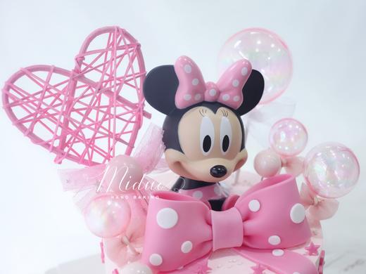 女孩款 迪士尼 米妮 翻糖蝴蝶结 商品图1