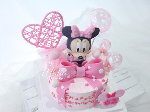 女孩款 迪士尼 米妮 翻糖蝴蝶结 商品图2