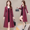 YWE-ALLJ21B16FH新款修身气质优雅时尚单排扣薄款风衣外套 商品缩略图0