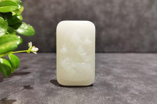 【御珠宫坊】羊脂玉观音牌 商品图2