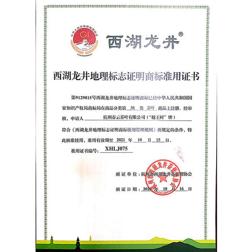 龙井2021明前新茶叶100g龙井茶礼盒装绿茶批发瓷瓶龙井茶带防伪标 商品图3