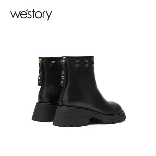 westory2021新品轻熟风气质马丁女靴W21DS80641 商品图1