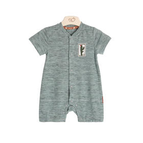 拉比-童衣类（夏）D0热带全开连体短袖衣