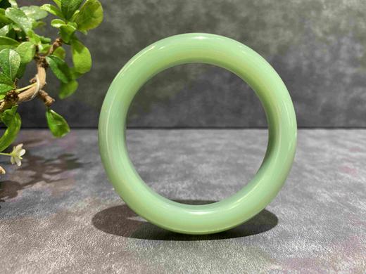 【御珠宫坊·传藏系列】碧玉手镯56mm 商品图0