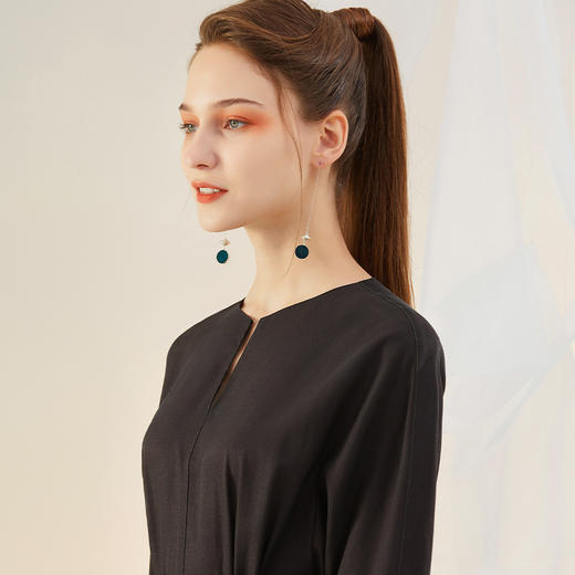 TANGY Collection/天意精品2021年秋冬新品手工原创925银耳环 商品图1