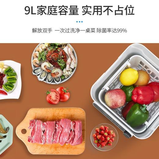 海尔果蔬净化清洗机洗菜机肉清洗消毒解毒机家用净食机除菌全自动净化去农残台式可拆卸 HJ-F720D 商品图5
