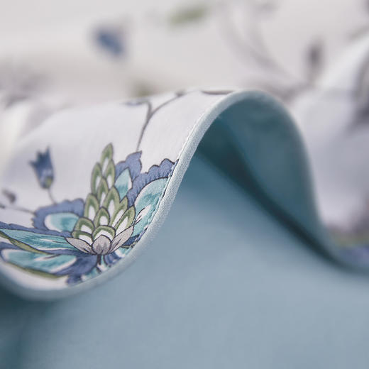 高支长绒棉 弗洛尔田园印花四件套 商品图3