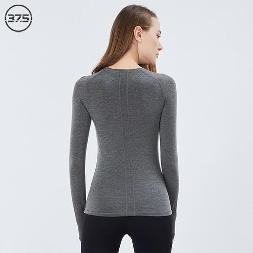 【秋冬新品】卡益37.5长袖上衣KD03115瑜伽服上衣长袖女士瑜伽服健身服 商品图2