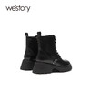 westory2021新品朋克风厚底马丁女靴W21DS80651 商品缩略图3