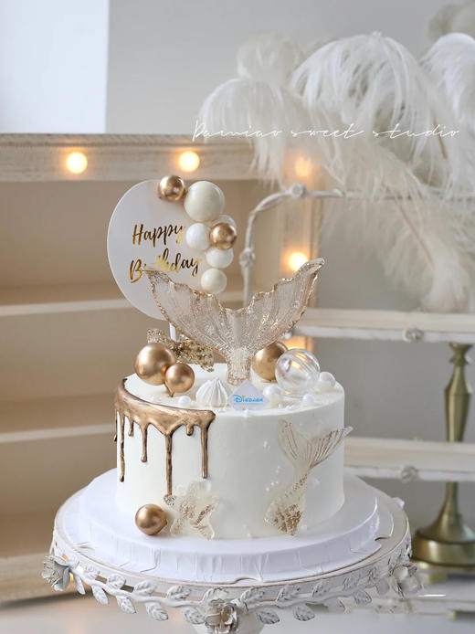 【水晶海洋】叮当CAKE爆款生日蛋糕-鲜果奶油蛋糕 商品图0