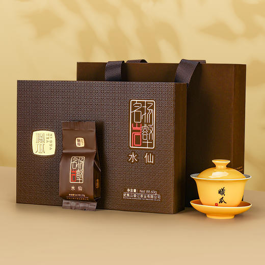 曦瓜 名扬岩壑 水仙 武夷山正岩水仙茶叶礼盒装60g 商品图5