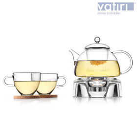 乐怡耐热耐高温玻璃茶具6件套（不支持无理由退换）[福利品]