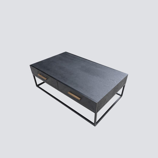 NS家居nsfurniture木制铁艺装饰柜抽屉储物茶几NSCT-HL5120-RK 商品图3