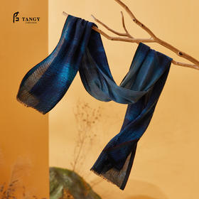 TANGY Collection/天意精品2021年秋冬新品月沉香山羊绒围巾